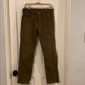 Levi jeans olive stretch